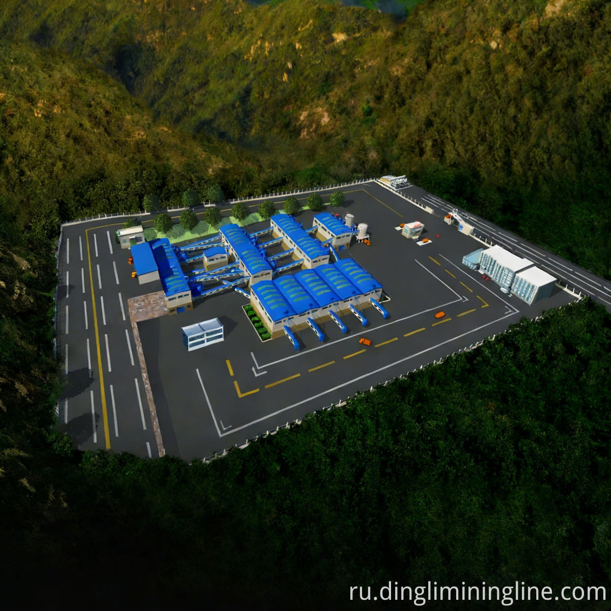 VSI Crusher Stone Sand Making Line